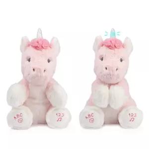 G6066625 ABC123 노래하는 유니콘 30cm AAx3EA