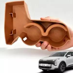 [CAR] 더뉴 스포티지 NQ5 페이스리프트 튜닝 용품 컵홀더 수납함 악세사리 실리콘