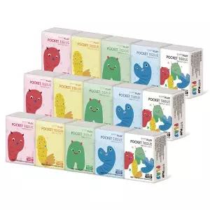 [온누리상품] 한예지 PLAY 포켓티슈 10매 10입 (3팩)