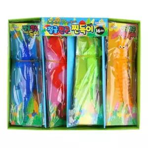 어린이집 선물 학원 답례품 장난감 정글 찐득이 16개