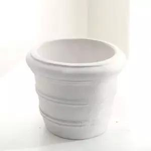 엔틱 화이트토분 고대 빈티지화분 16x13cm 집들이선물