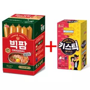 롯데 빅팜1200g+키스틱550g 기획 간식 소시지 어린이 성인 남여노소 주전부리 출출할때