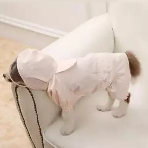 [반려] 의류 강아지 방수 애견 반려동물 우비 비옷