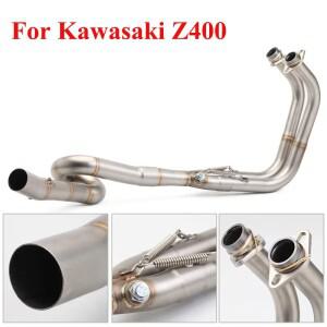 Kawasaki ninja400 2017-2022 오토바이 배기관 수정 전면 연결 파이프