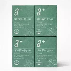[웰빙창고] 뉴트리모어 액티브 플러스 엽산 400 30정 4개