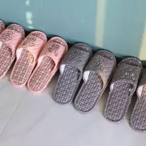 학교 실내화 누빔 슬리퍼 여름용 바닥면 3중