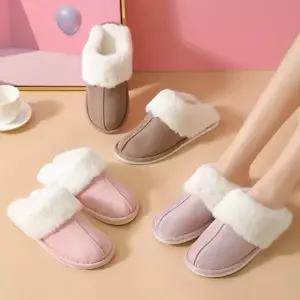 양털 실내화 겨울 보온 집슬리퍼 퍼털 거실화