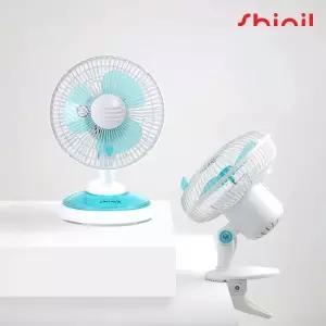SHINIL 탁상형 선풍기 집게형 미니 소형 SIF-08DF