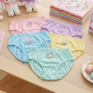 [보리보리/티엘키즈]산리오캐릭터즈 여아용 팬티 5매세트_JF10W64018