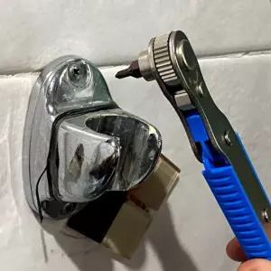 코너 틈새 미니 깔깔이 라쳇드라이버