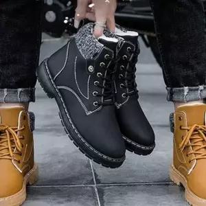 겨울신발 남자 방한화 모카신 털로퍼 AL527