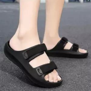 여름 남성 슬리퍼 비치룩 바캉스 스트랩 캐주얼