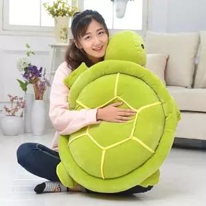 대형 거북이 인형 쿠션 바다 아쿠아리움 선물 베개 애착