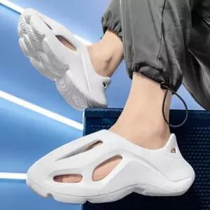 2컬러 베이직 남녀공용 트렌디 어글리 샌들 슬리퍼