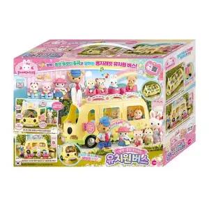 [셀러에이드]인형의집 버스 지래빗 유치원 빵빵출발