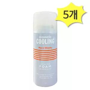 도루코 페이스 쉐이빙폼 74ml x 5개 면도거품