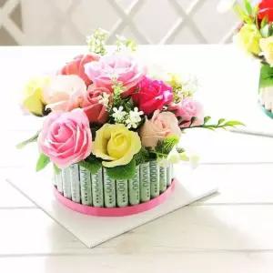 로즈 용돈박스 핑크 돈케이크 생일선물 이벤트