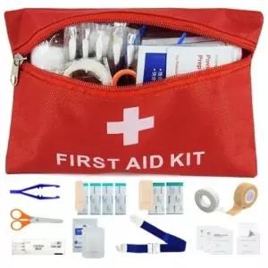 ( )밴드 붕대 여행용 응급키트파우치 반창고 휴대용 10종