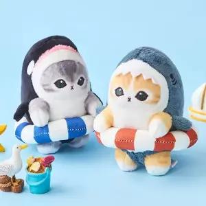 모후샌드 고래상어 마스코트 인형키링 11cm-랜덤