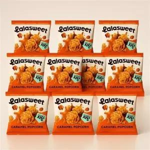 [웰빙창고] 라라스윗 저당 카라멜 팝콘 10개