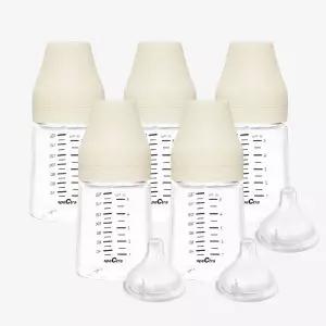 스펙트라 올셋 PA 젖병 (젖꼭지 S사이즈 포함) 160ml, 5개, 크림바닐라