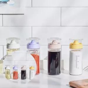 클린데일리 양념통 오일병 기름 간장 소스병 350ml 주방 필수템