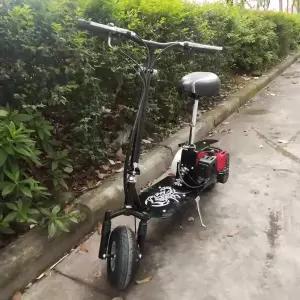 엔진 킥보드 인싸 가솔린 스쿠터 출퇴근 블랙 접이식