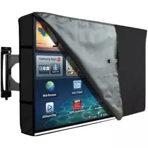 lcd 보호기 방진 덮개 자외선 TV 가림막 야외용 빗물 커버 투명 방수