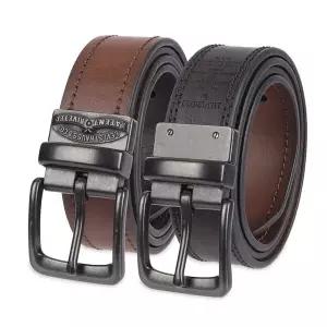 [리바이스] 남성 레더 캐쥬얼 양면 벨트 허리띠