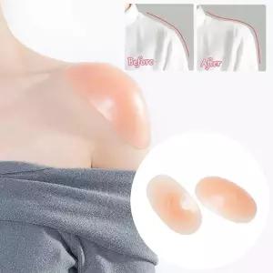 [이지커머스]실리콘 어깨뽕 보정속옷 보정패드 어깨깡패 숄더업2P 어깨패드 어깨보정 남자어깨뽕 어깨보정