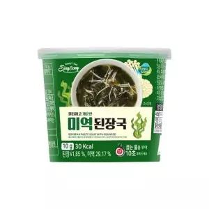 신송 개운한 미역된장국10g 컵(1박스12개입)