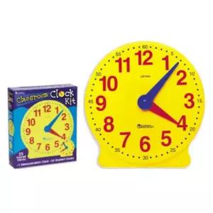 교육기관 시간학습 시침 분침 모형시계 방과후학습 유아시계 유아교육 시간배우기