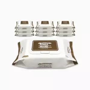 캡형물티슈 베비랑프리미엄물티슈더화이트캡형(120매)1박스(20개)