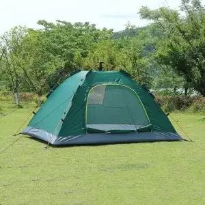 ( )해피캠핑 2-3인용 오토 방수텐트 원터치텐트 야영 캠핑텐트 오토텐트