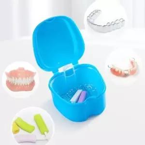 틀니 보관 케이스 4색상 세척 수납 관리 용품