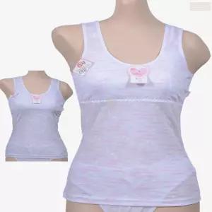 순면 회색 흰색 여아 메리아스 메리야쓰 런닝구 넌닝구 메리야스 속옷 내의