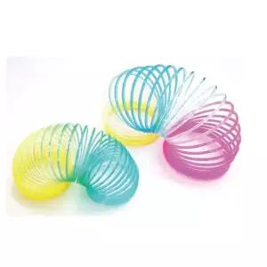 알록달록 컬러 스프링 용수철 장난감 어린이 선물 슬링키 1개입