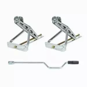 (옵션 아웃트리거2P+핸들1P)1.2톤 트레일러 2P 미니트레일러 소형캠핑트레일러 캠핑트레일러