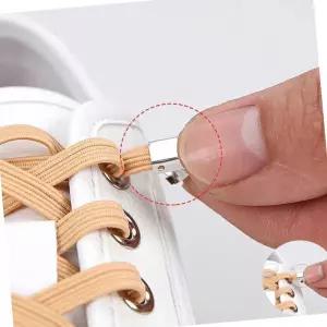 운동화 끈 안 풀리는 정리 용 고정 클립 무매듭 간편 매듭없는자석신발끈