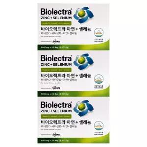 바이오렉트라 아연 셀레늄 5050mg x 20포 3개 / 써클