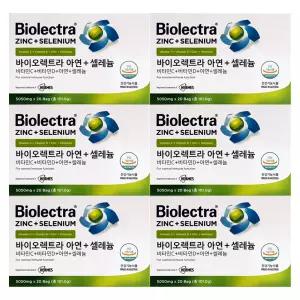 바이오렉트라 아연 셀레늄 5050mg x 20포 6개 / 써클
