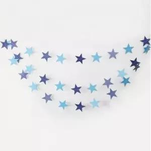 ( )캠핑 차박 생일 웨딩 프로포즈 기념일 연말 신년 홈 파티 인테리어 장식 별 파티용품 가랜드 M09869