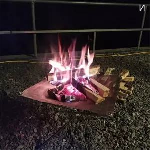 ( )메쉬 캠핑 화로대 불멍 대형 여행 캠핑 화로대 글로벌티엔티 용품