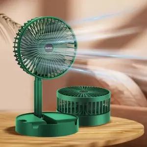 3단 접이식 탁상용선풍기 USB 무선 캠핑 소형 선풍기 캠핑 소형선풍기 탁상 책상선풍기 용미니선풍기