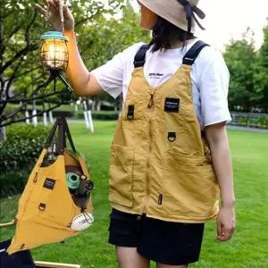캠핑조끼 아웃도어조끼 공구 가방으로 조끼 다용도 1P 사용가능 앞치마 캠핑