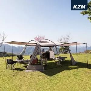 ( )캠핑 텐트 터널 가족 텐트 캠핑 용품 4-5인용