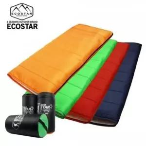 국산 에코스타 폴라코튼 사각침낭 겨울 캠핑 차박 캠핑용품