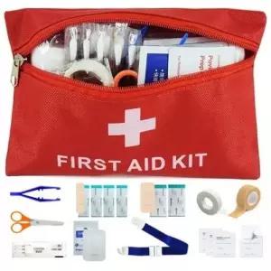 ( )밴드 붕대 여행용 응급키트파우치 반창고 휴대용 10종