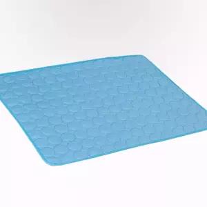 강아지 고양이 여름철 더위 방지 시원한 메쉬 쿨매트 블루2XL