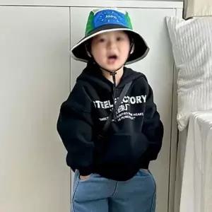 머리띠 100퍼센트경량벙거지 자외선차단 아동 메쉬챙 돌돌이 귀여운 유아 여름 봄 어린이 가을 챙모자 준캡